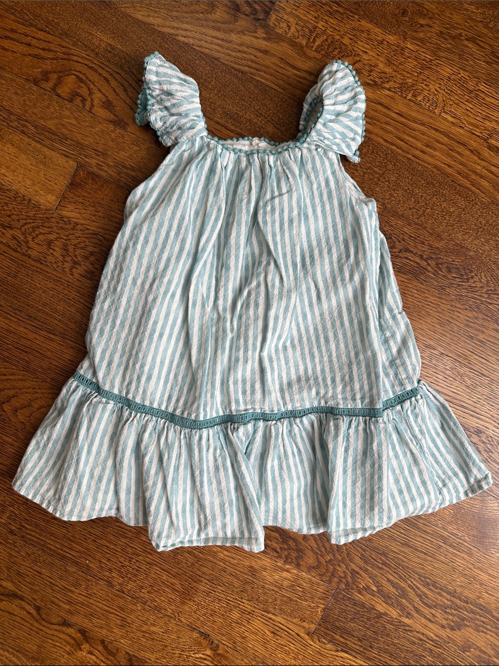 Mayoral Seersucker Striped Dress